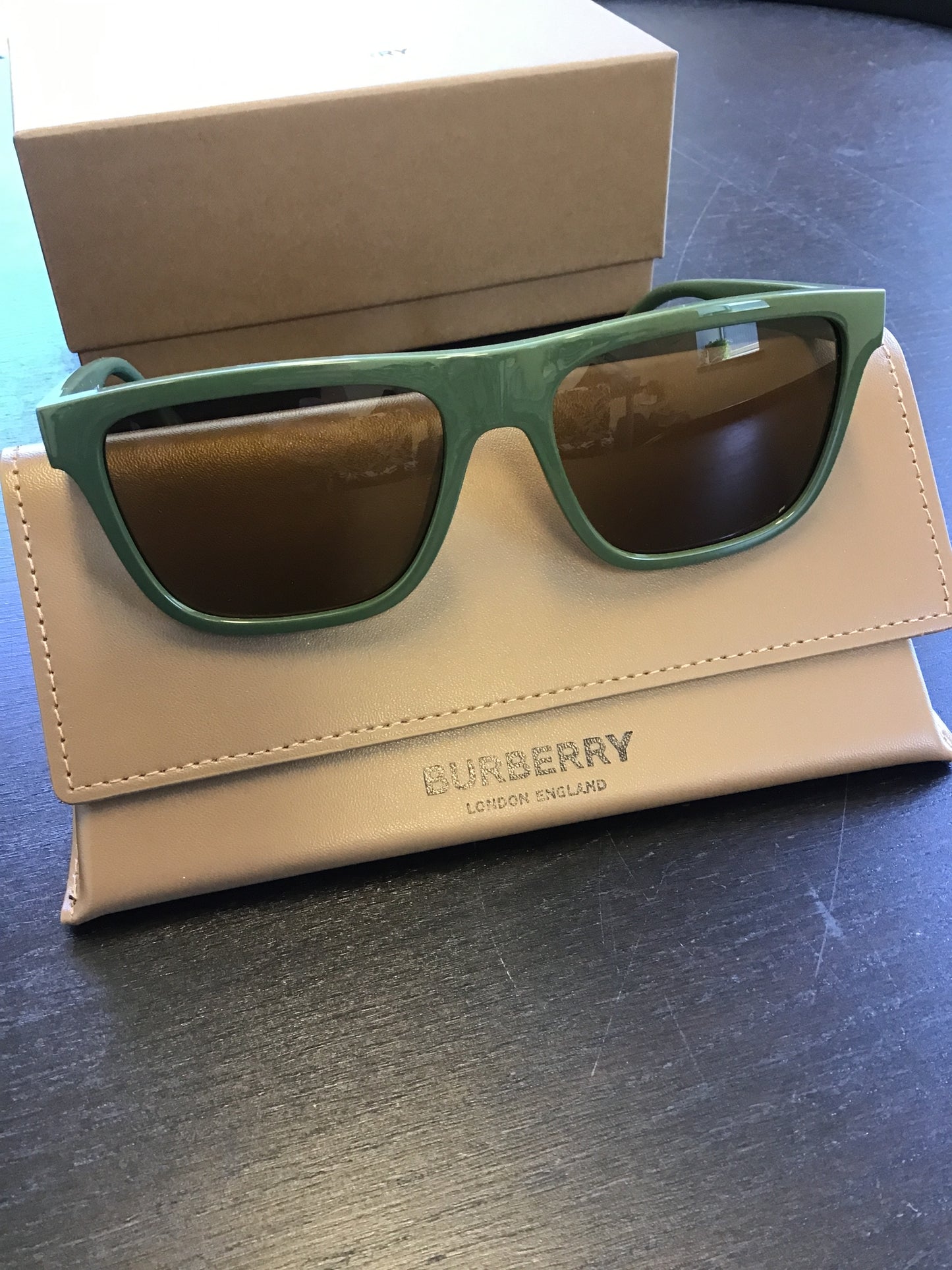 Burberry Green W Accessories
