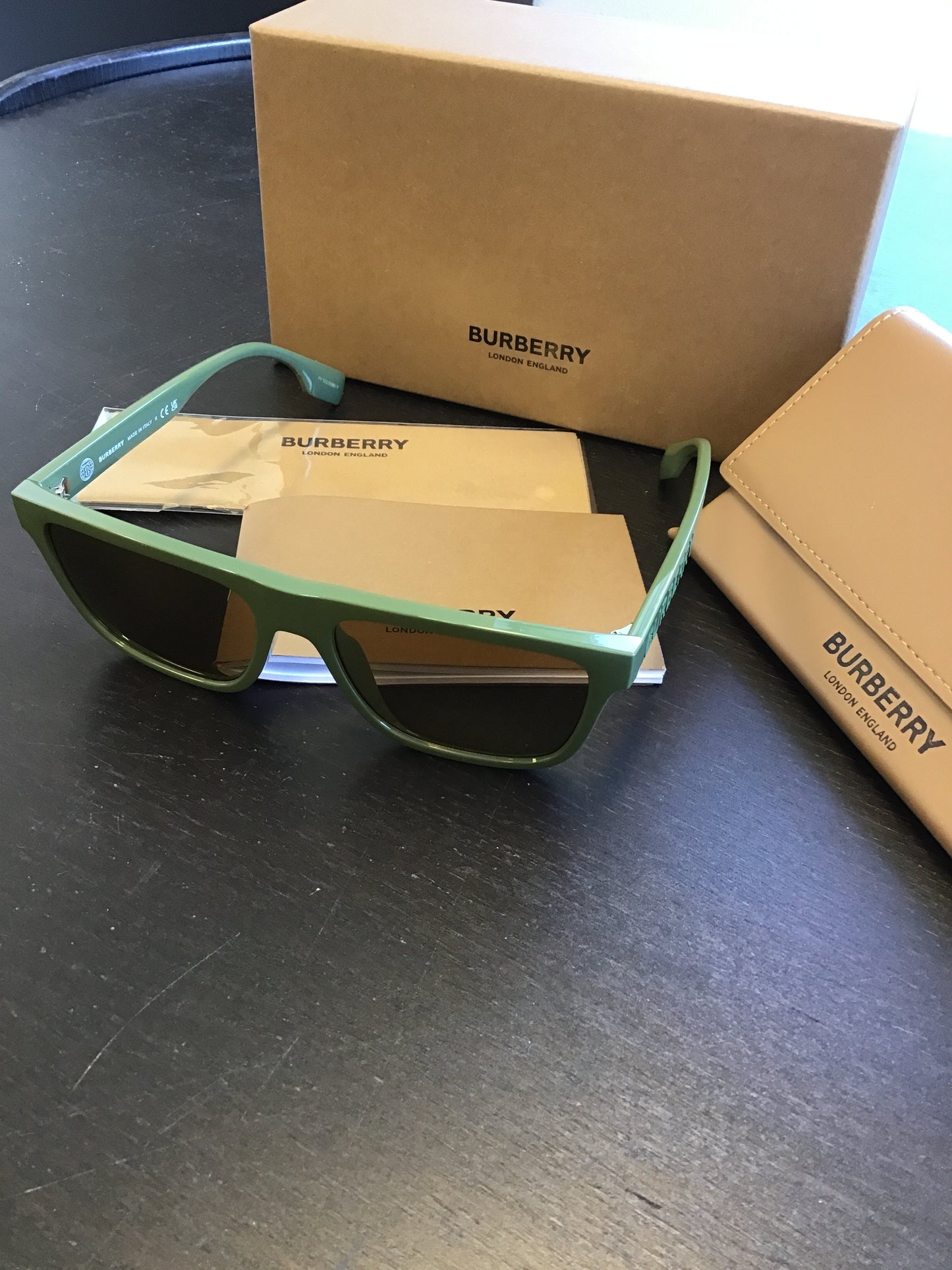 Burberry Green W Accessories