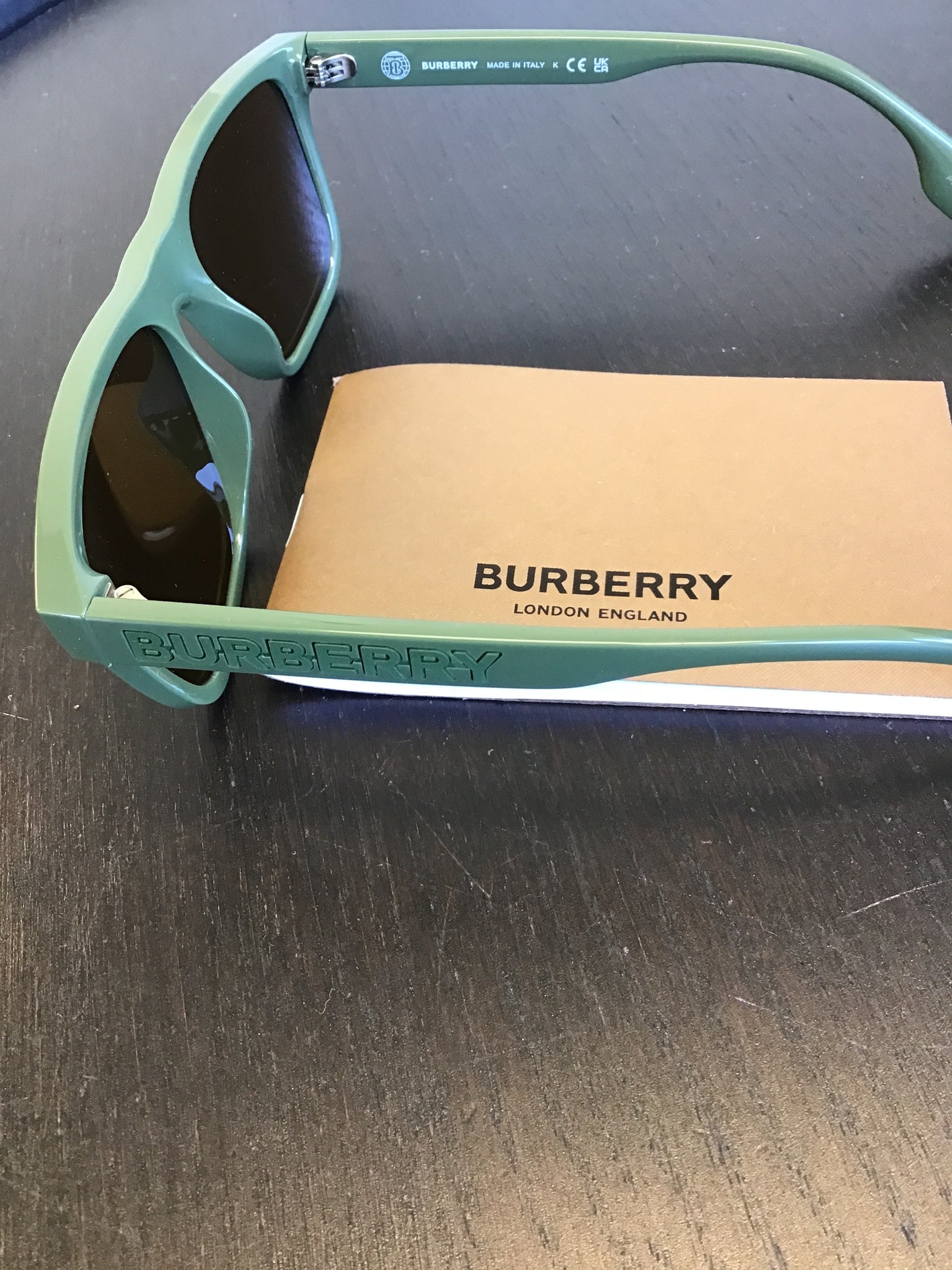 Burberry Green W Accessories
